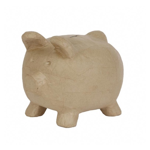 [DE-MA#018] Décopatch Tirelire - Cochon (26x19,5x22,5cm)