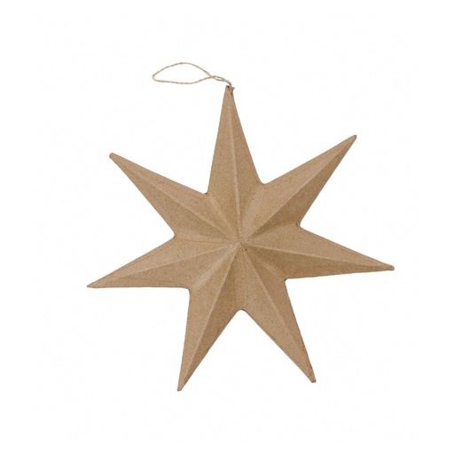 [DE-NO#011] Décopatch Noël - Etoile à suspendre 20cm 