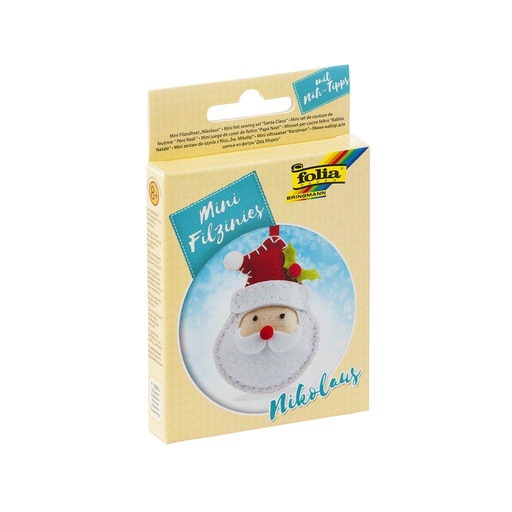 [FOL529#15] Kit couture en feutrine PERE NOEL, 14 parts