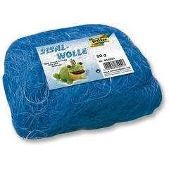 [FOL855035] Sisal draden in bundels, 50g, koningsblauw*