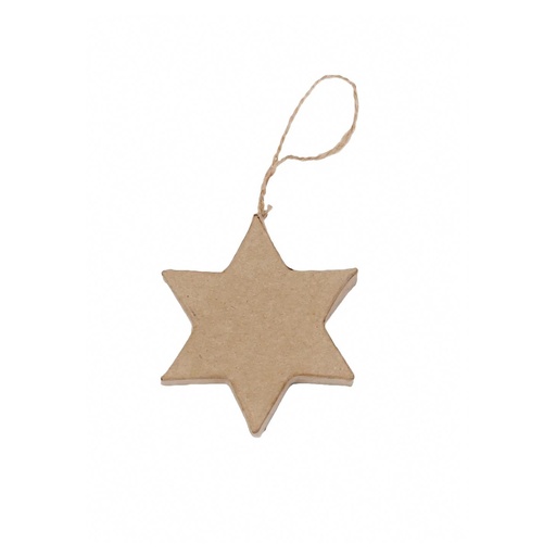 [DE-NO#025] Décopatch Noël - Etoile plate à suspendre 