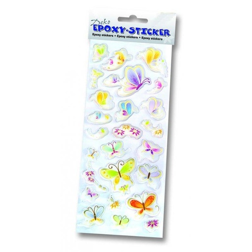 [FOL16108] Stickers Epoxy, Toute l'année - Set 8