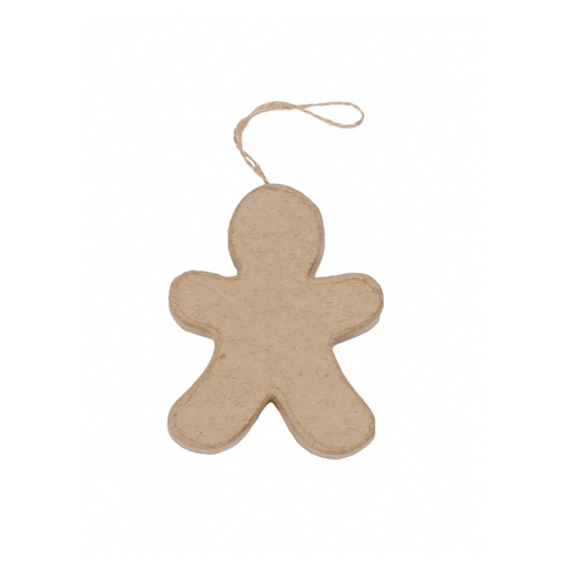 [DE-NO#039] Décopatch Noël - Bonhomme de pain d'épices à suspendre
