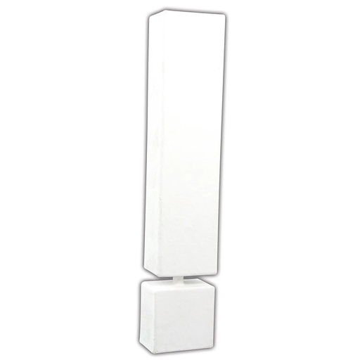 [DE-ABC#726] Décopatch Alfabet groot Leesteken 20,5cm, !. - Wit