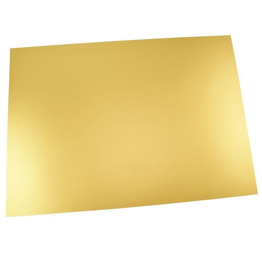 [0656#G] Plakkaatkarton 380g/m², 48x68cm, 1 vel, goud