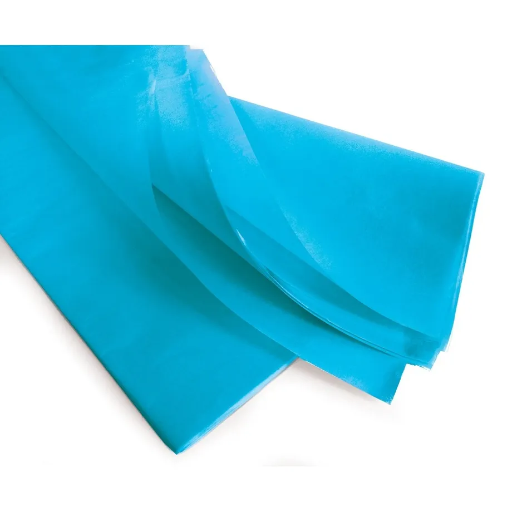 [FOL900#30] Papier de soie 20g/m², 50x70cm, 26 flles, bleu