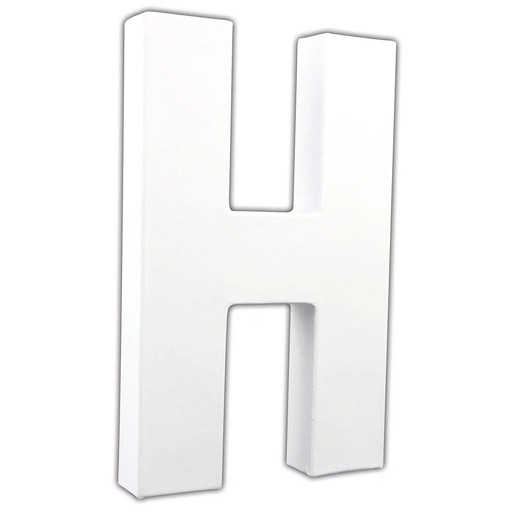 [DE-ABC#707] Décopatch lettre "H", 20,5cm