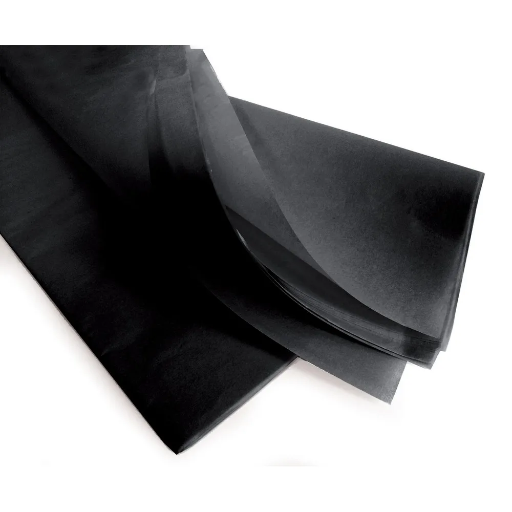 [FOL900#90] Papier de soie 20g/m², 50x70cm, 26 flles, noir