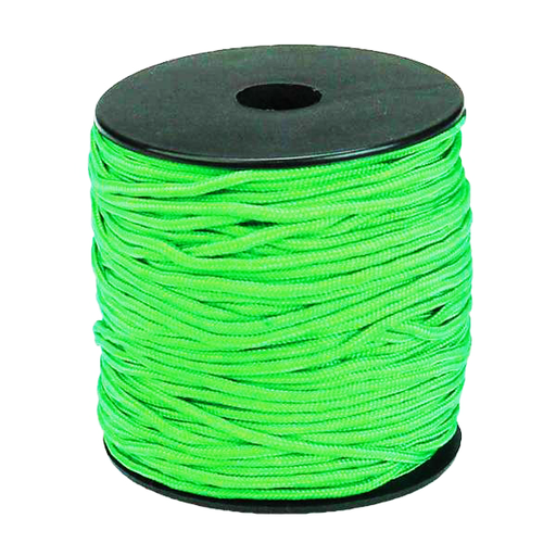 [P17505#354] Paracord 2mm, Neongroen, 50M