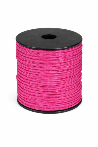 [P17505#359] Paracord 2mm, Roze, 50M
