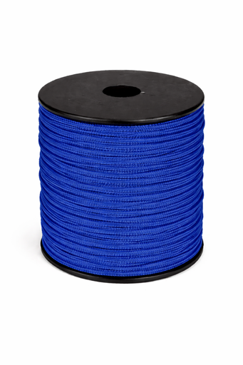 [P17505#351] Paracord 2mm, bleu foncé, 50m
