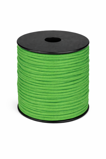 [P17505#357] Paracord 2mm, Groen, 50M