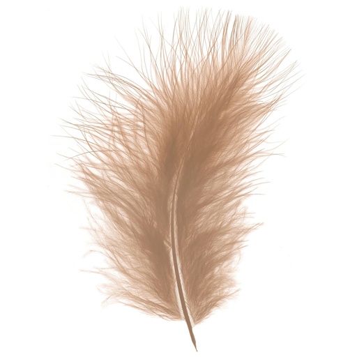 [2533#12] Plumes Duveteux 20gr, Beige