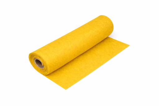[2832#121] Feutre de bricolage (40% laine), largeur 180cm, épaisseur 1,5mm, 250gr/m, Jaune