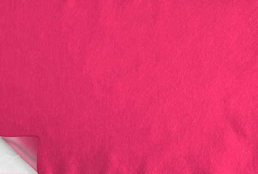 [2830#103] Zelfklevend Hobbyvilt (40% wol), 90cm breed, 1.5mm dik, 125gr/m, Cyclaam