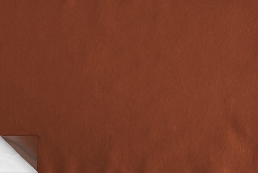 [2830#129] Zelfklevend Hobbyvilt (40% wol), 90cm breed, 1.5mm dik, 125gr/m, Bruin