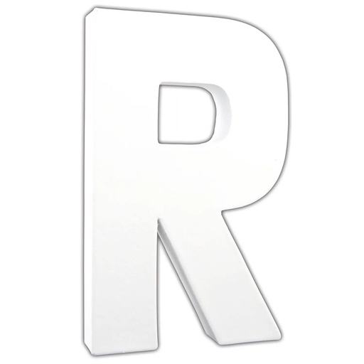 [DE-ABC#717] Décopatch lettre "R", 20,5cm