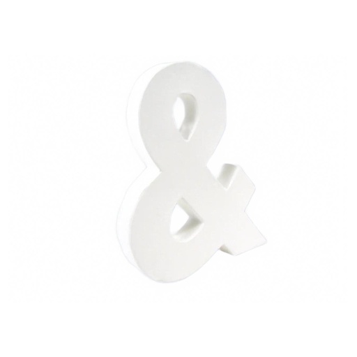 [DE-ABC#728] Décopatch lettre "&" 20,5 cm