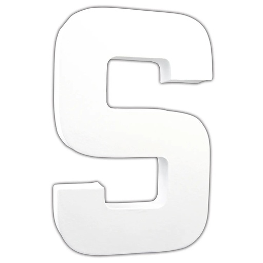 [DE-ABC#718] Décopatch lettre "S", 20,5cm