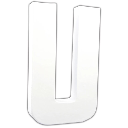 [DE-ABC#720] Décopatch lettre "U", 20,5cm