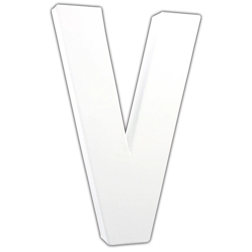 [DE-ABC#721] Décopatch lettre "V", 20,5cm