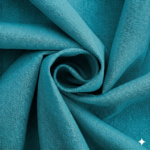 [BEL145#297] Katoen 150 gr/ m², 150cm breed, Azuurblauw