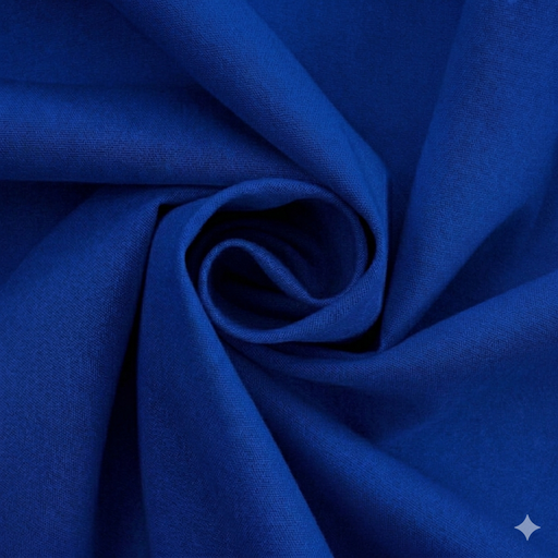 [BEL145#226] Katoen 150 gr/ m², 150cm breed, Koningsblauw