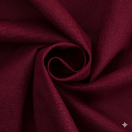[BEL145#210] Toile de Coton 150cm largeur 150gr/m², Rouge de Vin