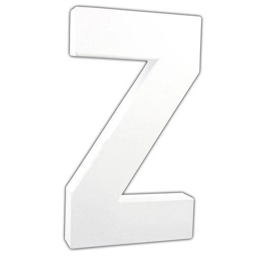 [DE-ABC#725] Décopatch lettre "Z", 20,5cm