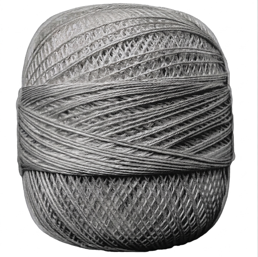 [8953#07] Coton Mercerisé n°12 100gr, Gris