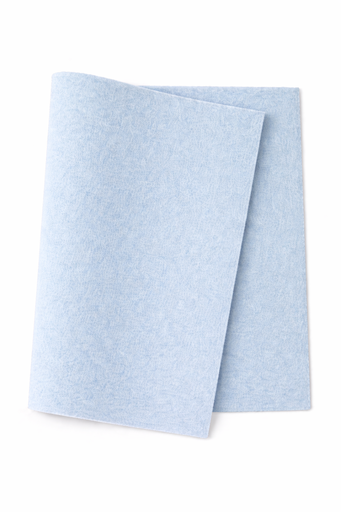 [2833#112] Feutre de bricolage (40% laine), plaquette 20cm x 30cm, épaisseur 1,5mm, Bleu clair