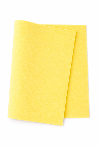 [2833#147] Hobbyvilt (40% wol), viltlapje 20cm x 30cm, 1,5mm dik, Citroen