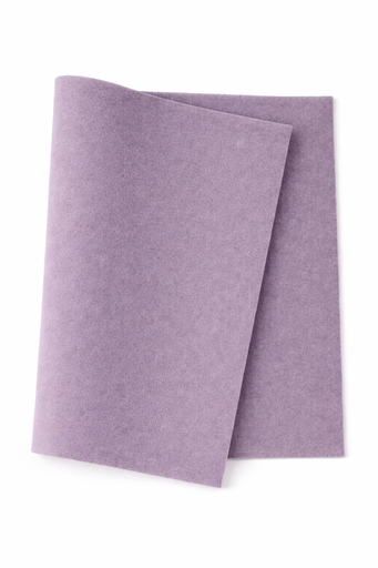 [2833#136] Hobbyvilt (40% wol), viltlapje 20cm x 30cm, 1,5mm dik, Lichtgrijs