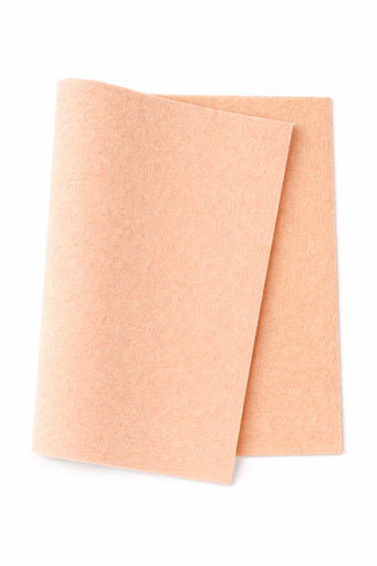 [2833#108] Hobbyvilt (40% wol), viltlapje 20cm x 30cm, 1,5mm dik, Huid
