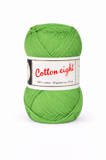 [DU#306] Coton à Tricoter Cotton 8 (100% coton) 50gr, Anis
