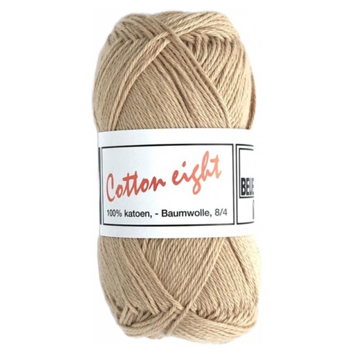 [DU#370] Coton à Tricoter Cotton 8 (100% coton) 50gr, Beige