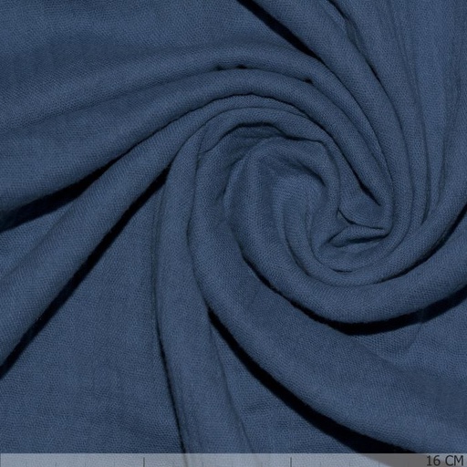 [BEL145#996] Katoen 150 gr/ m², 150cm breed, Jeansblauw
