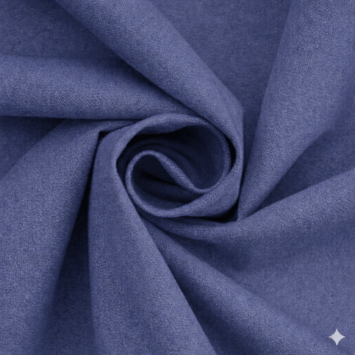 [BEL145#996] Katoen 150 gr/ m², 150cm breed, Jeansblauw