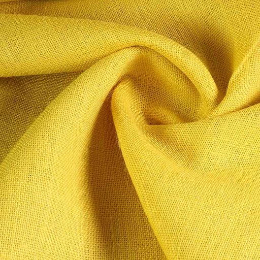[8413#98] Handwerkjute 130 cm - Geel