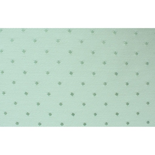 [2168-170#MI] Zweigart Damast "Pünktchen", 170cm breed, Mint