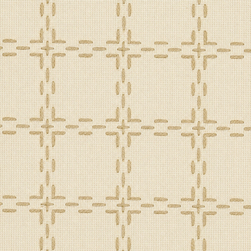 [BB5467.10] Beiersbont, 100% katoen, 160cm breed, ivoor/beige