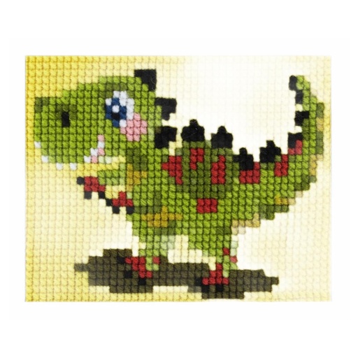 [PA0027#062] Kit Pako enfant 18x24 cm 027.. T-rex