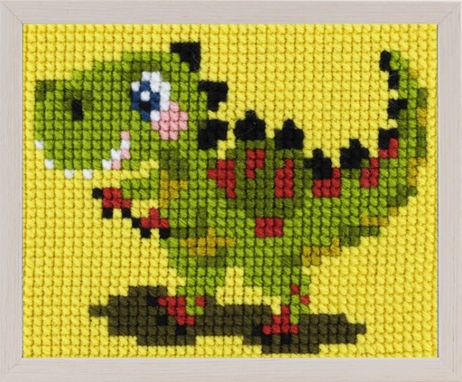 [PA0027#062] Kit Pako enfant 18x24 cm 027.. T-rex