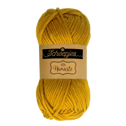 [NAM500#604] Scheepjeswol "Namaste", 100g, 50% scheerwol/50% acryl, naald 8.0, kleur 604 Locust