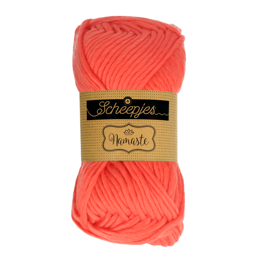 [NAM500#619] Scheepjeswol "Namaste", 5x100g, 50% scheerwol/50% acryl, naald 8.0, kleur 619 Fish