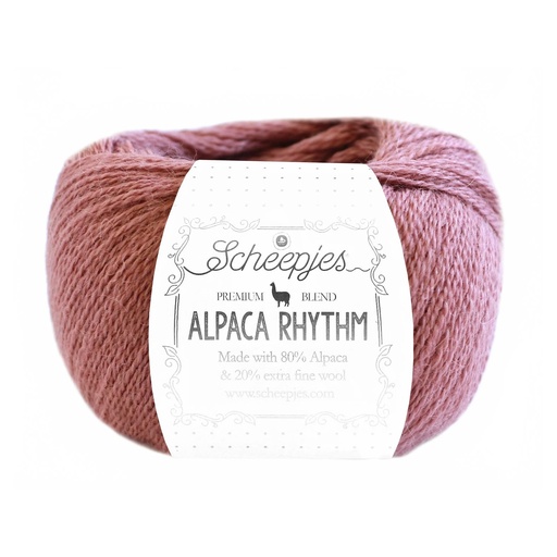 [ALP250#653] Laine Scheepjes Alpaca Rhythm, 10x25gr, 80% Alpaca/20% Laine,  coloris "Foxtrot"
