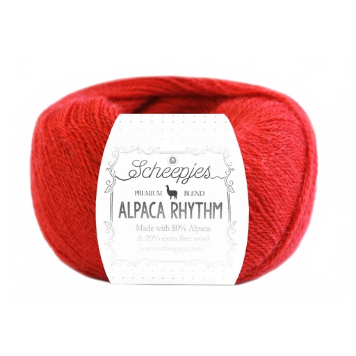 [ALP250#664] Laine Scheepjes Alpaca Rhythm, 25gr, 80% Alpaca/20% Laine,  coloris "Flamenco"