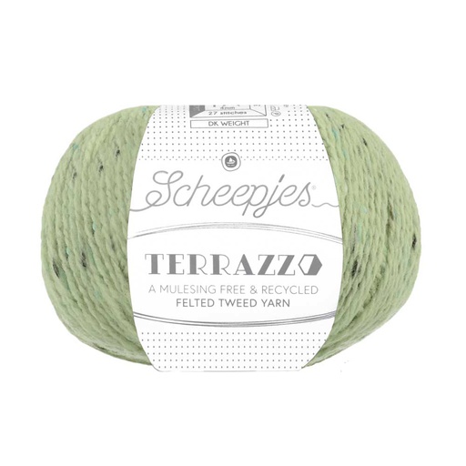 [TER250#709] Scheepjeswol "Terrazzo", 5x50g, 70% wol/30% viscose/gerecycleerd, naald 4.0, kleur 709 Primavera