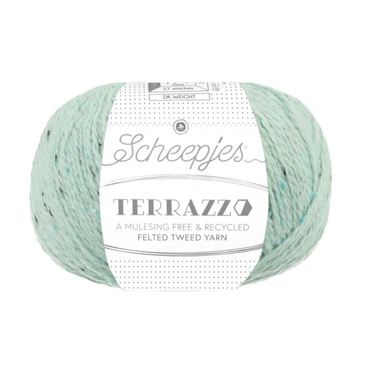 [TER250#736] Scheepjeswol "Terrazzo", 50g, 70% wol/30% viscose/gerecycleerd, naald 4.0, kleur 736 Bolle