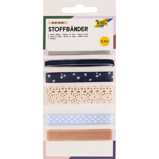 [FOL12023] Linten-Mix 5,5 m - Blauw velvet